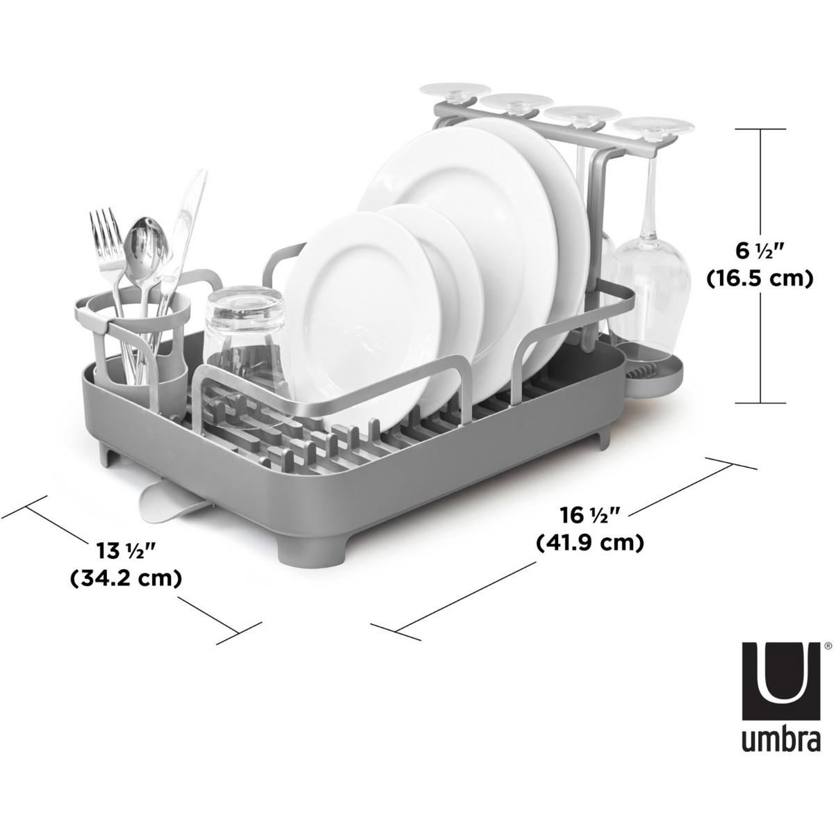 HOLSTER DISH RACK GREY