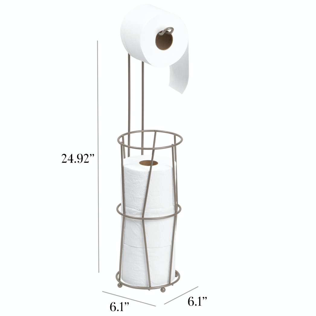 Reserva y dispensador de papel higiénico Satin
