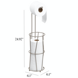 Reserva y dispensador de papel higiénico Satin