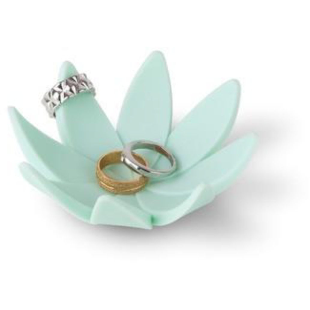 LOTUS RING DISH IN 2 COLORS