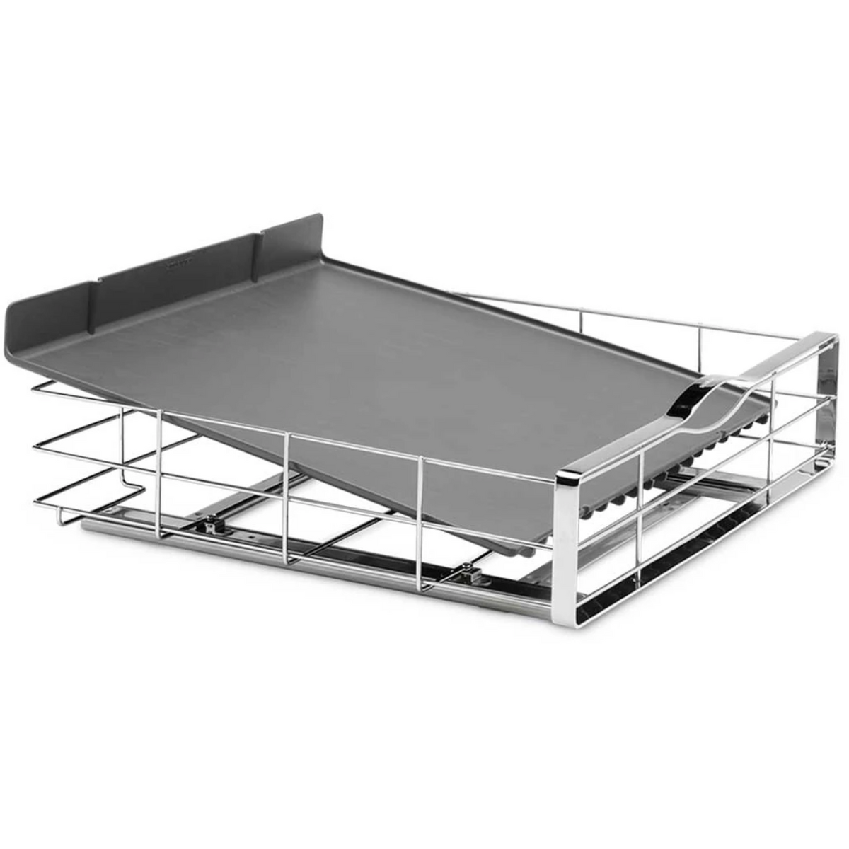 ORGANIZADOR DE GABINETE EXTRAÍBLE DE 20" CON TAPA INTEGRADA