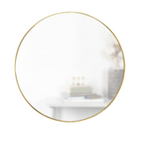 HUBBA METAL  MIRROR 24" BRASS