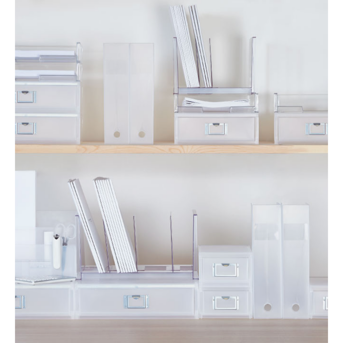 Organizador apilable de tamaño carta