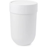 Bote de basura Touch con tapa blanca