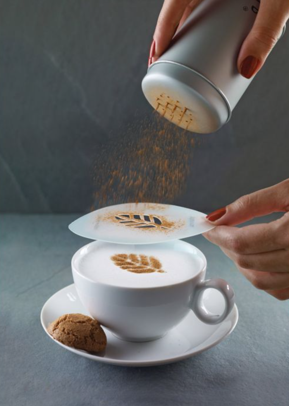 Plantillas AEROLATTE PARA ARTE EN CAPUCHINO Set de 6