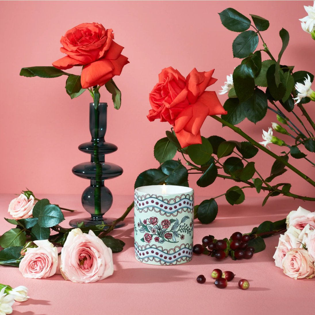 Scented Candle La Roseraie Medium