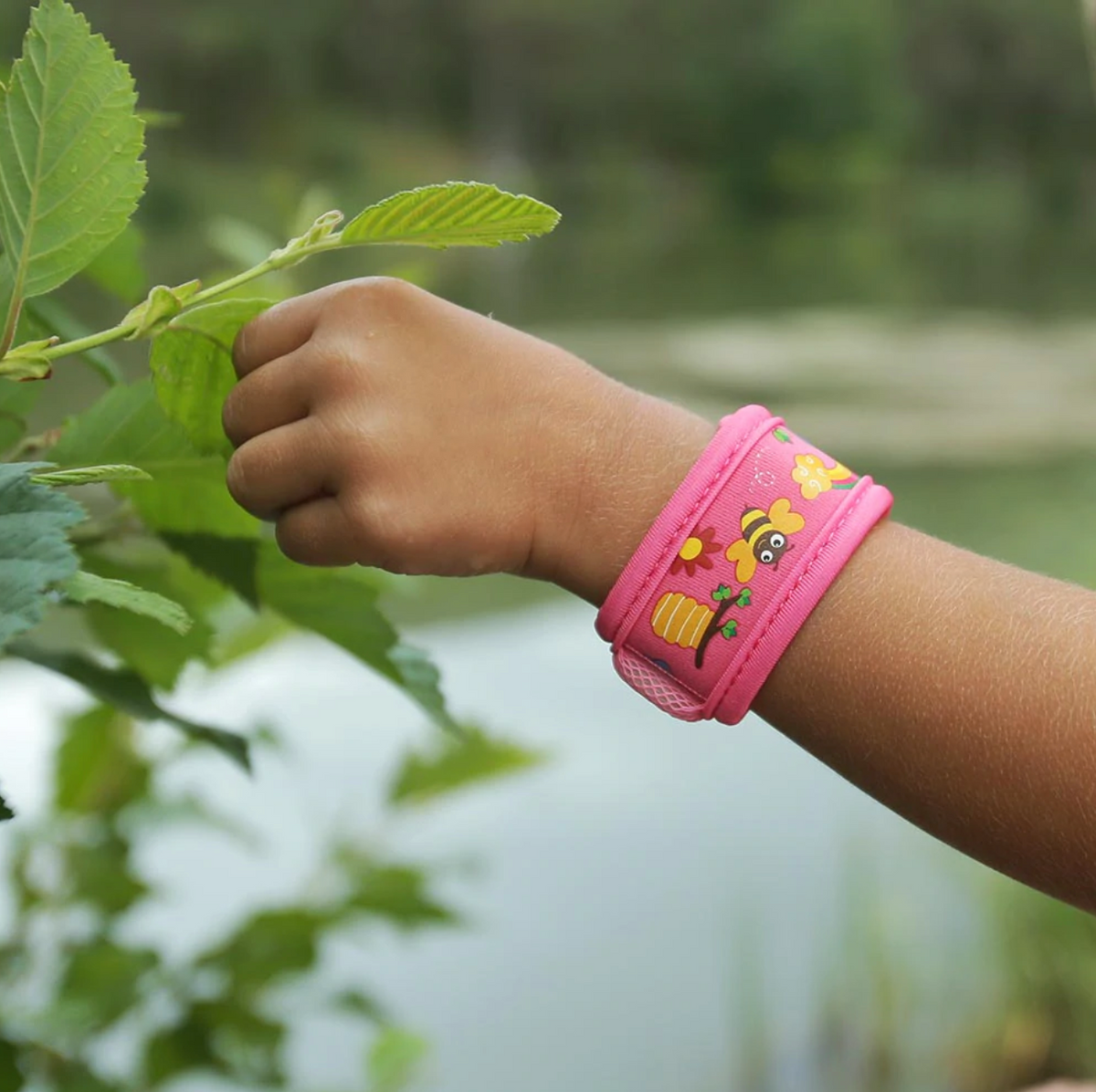 Pulsera repelente de mosquitos para niños