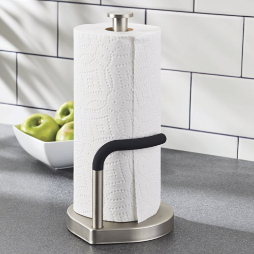 Soporte de papel de cocina con resorte