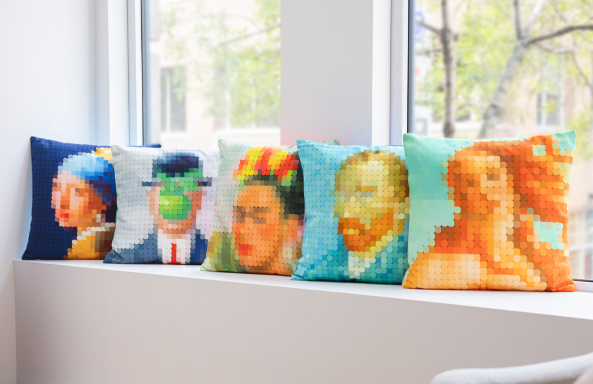 Pillow Case Pixel Art Van Gogh