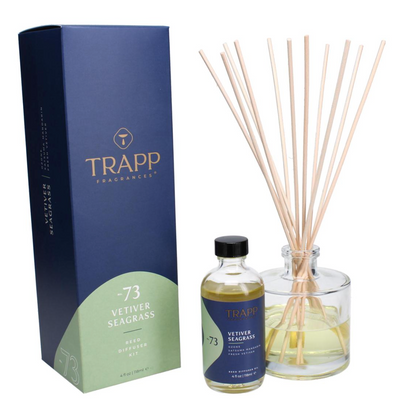 Kit difusor de varitas N.º 73 Vetiver y hierba marina de 118 ml
