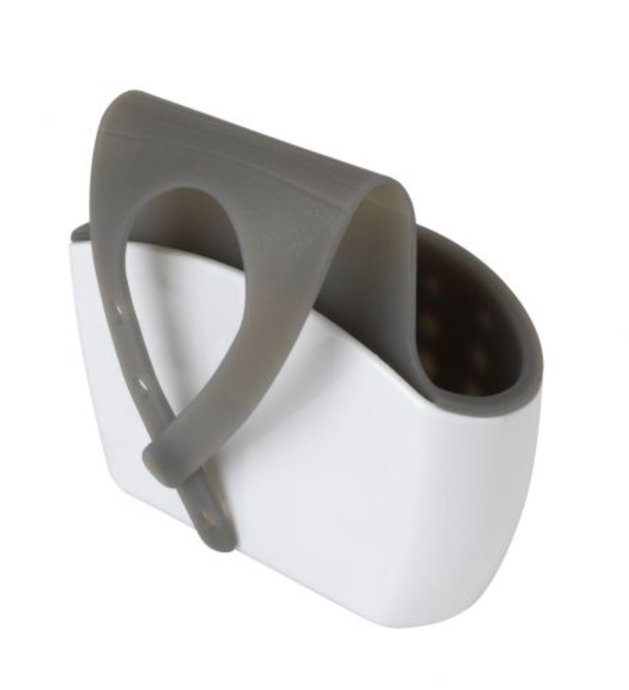 Soporte para esponja y cepillo de fregar para grifo de fregadero - Organizador de utensilios de lavado de platos
