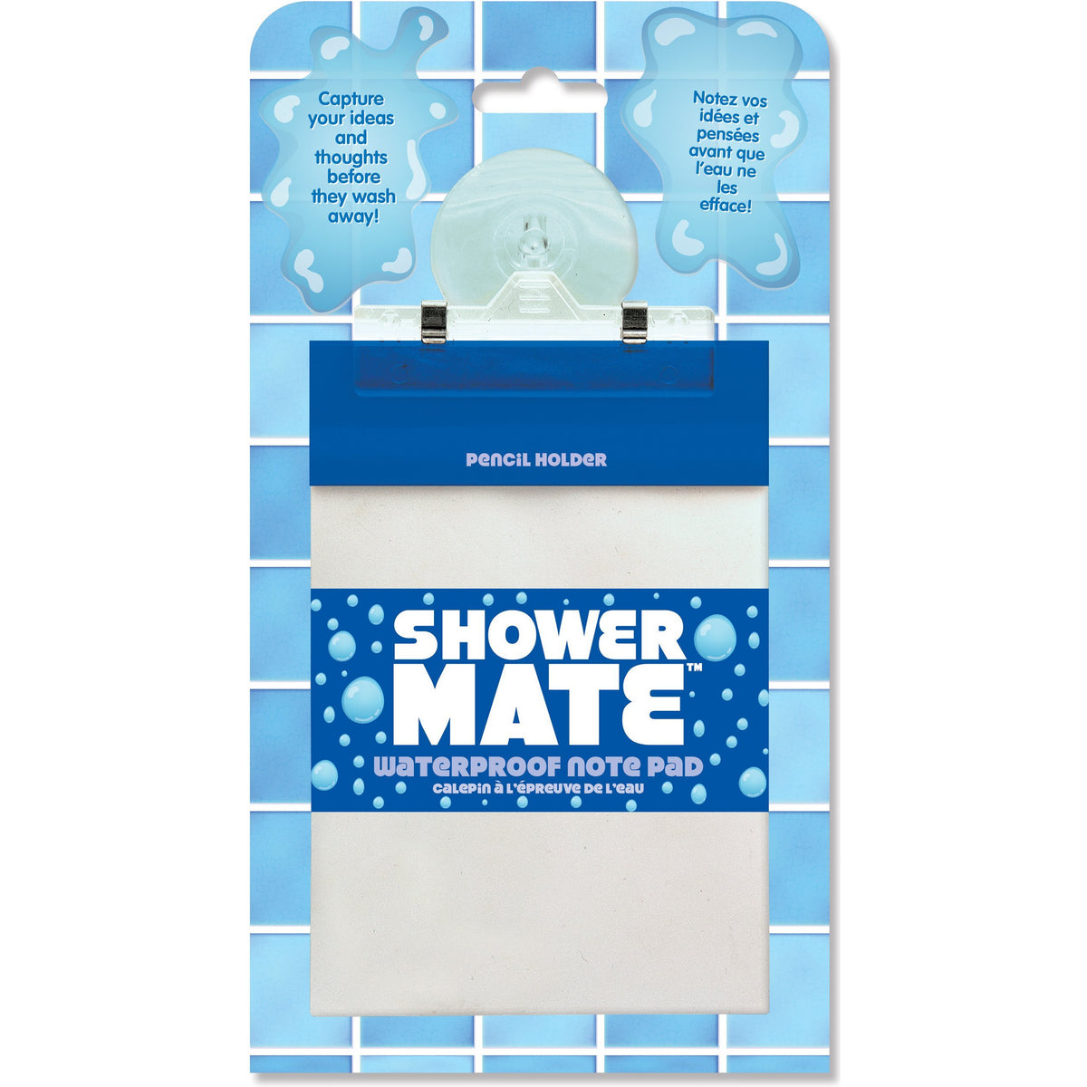 Shower Mate Waterproof Note Pad