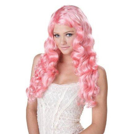 Peluca rosa