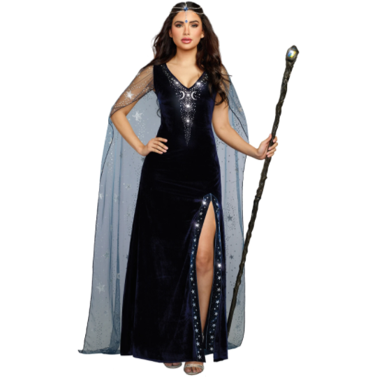 DISFRAZ DE MUJER HECHICERA