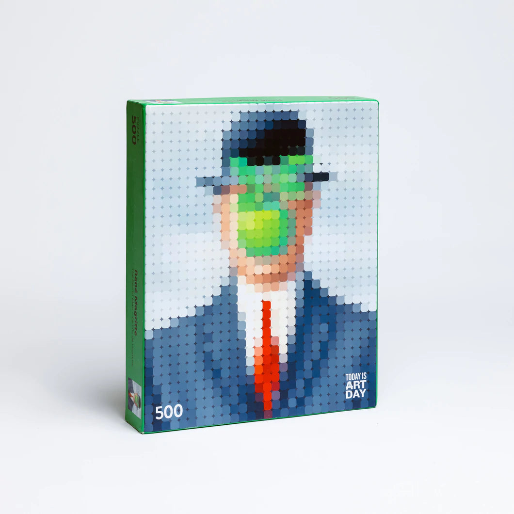 Puzzle de píxeles René Magritte