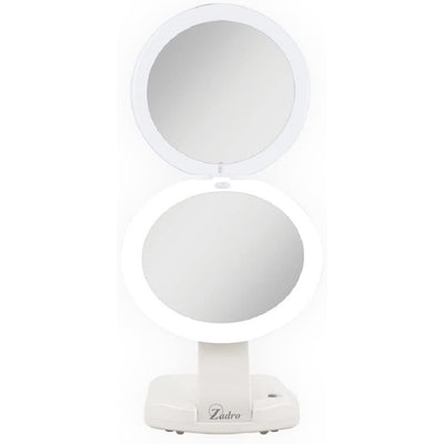 Espejo de maquillaje definitivo con luz LED 1x/10x