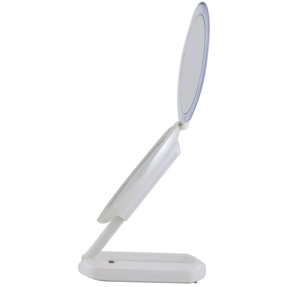 Espejo de maquillaje definitivo con luz LED 1x/10x
