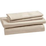 London Loft Leather Path 4PC Sheet Sand