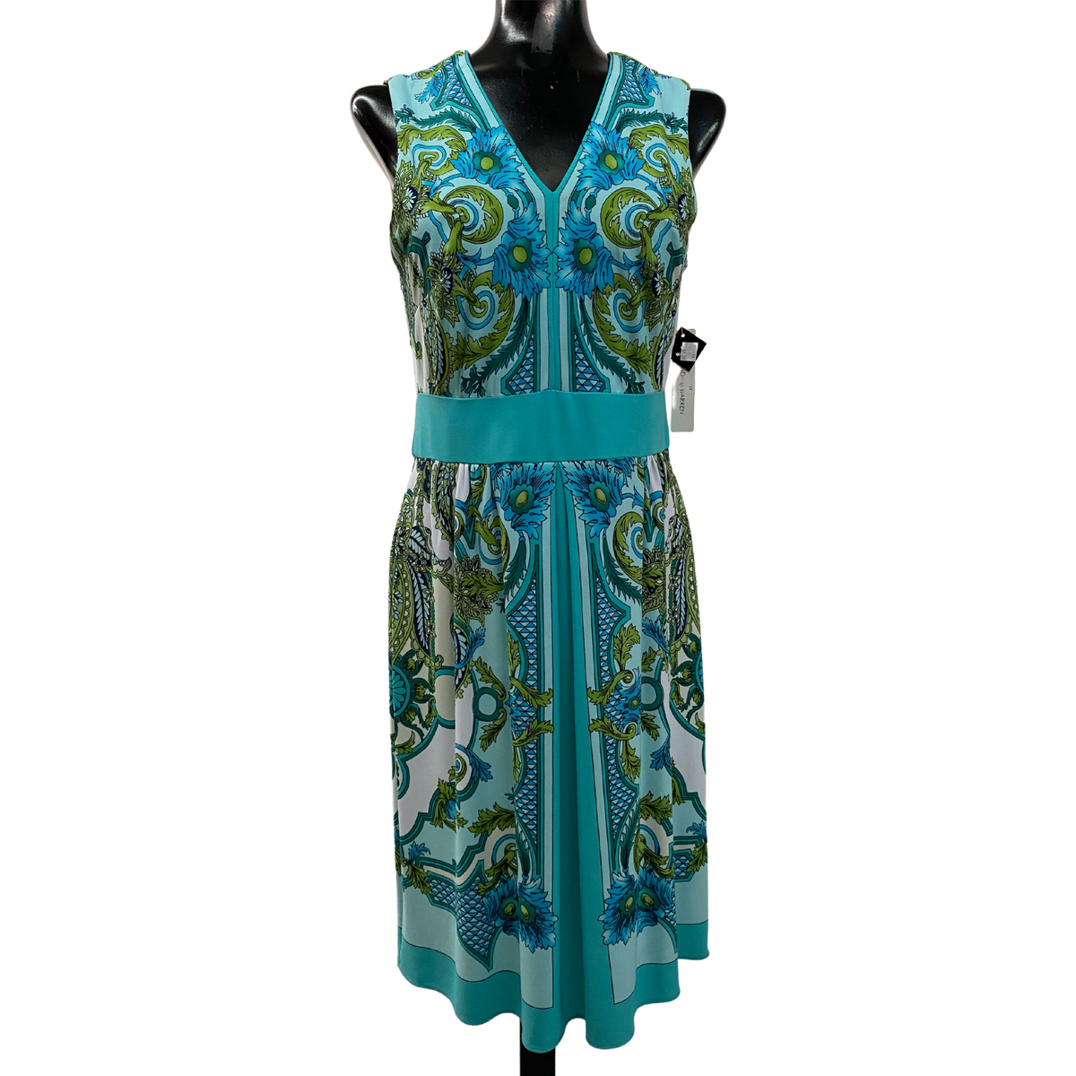 Vestido Aqua estampado