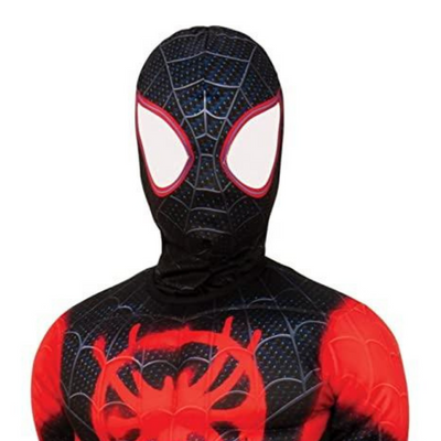 Máscara de tela de Spider-Man Miles Morales