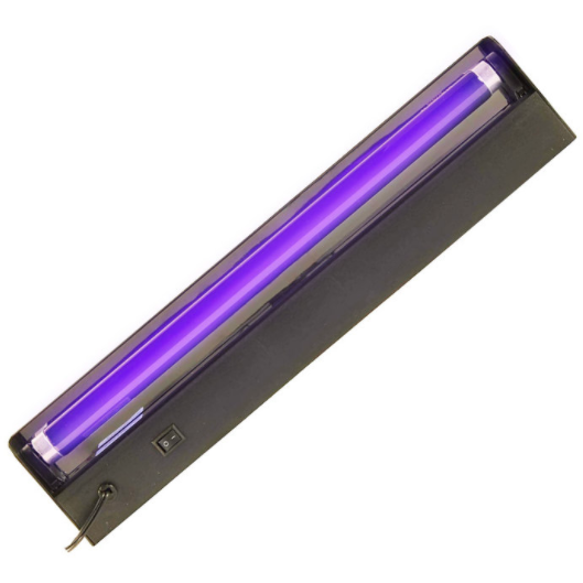 ACCESORIO FLUORESCENTE DE LUZ NEGRA