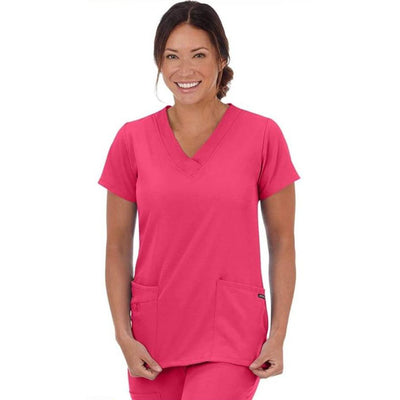 Jockey Uniformes Corte Clásico Rosa Flash