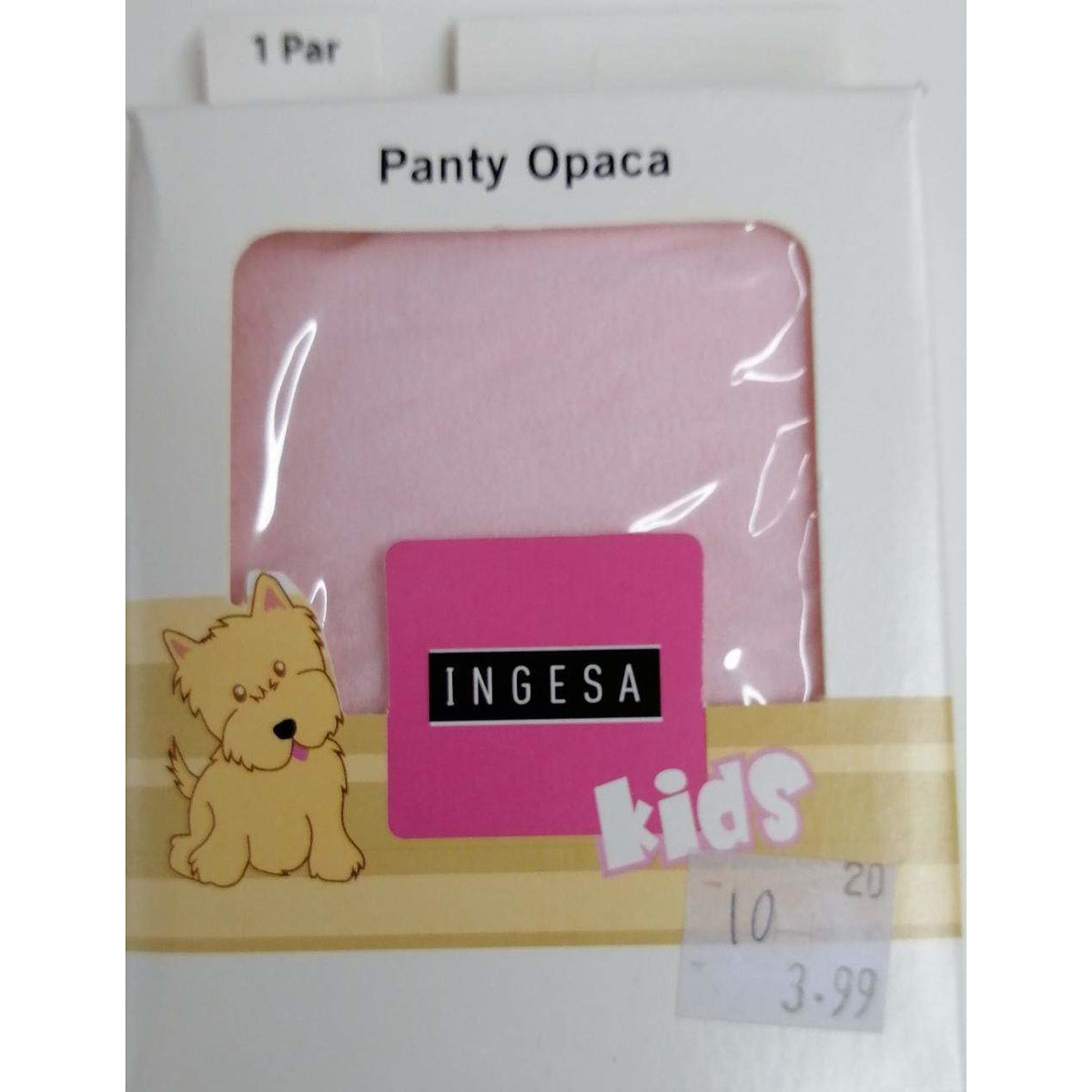 Panty de Medias Opaco Rosado