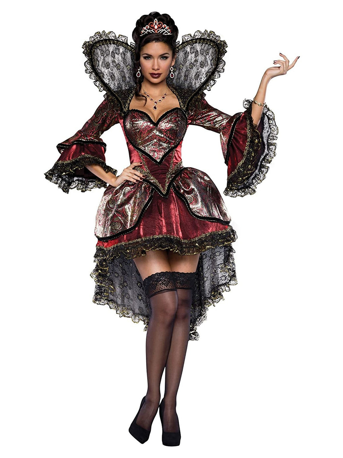 DISFRAZ DE REINA DE WONDERLAND