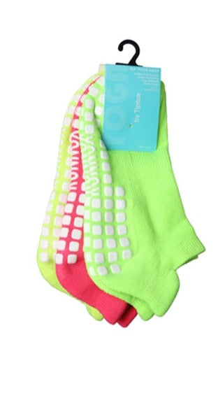 Calcetines tobilleros de yoga para mujer