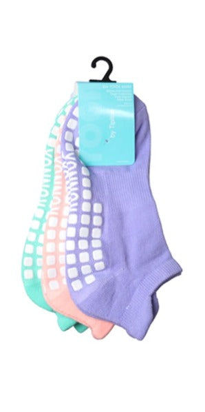 Calcetines tobilleros de yoga para mujer