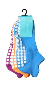 Calcetines tobilleros de yoga para mujer