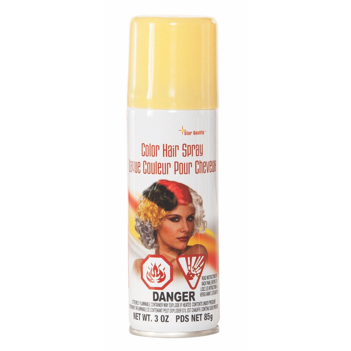 Color Hair Spray Amarillo