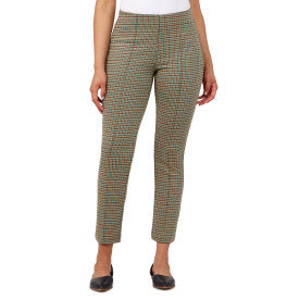 Pantalón Ponte de pata de gallo verde azulado - Ruby Rd.