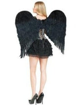 ALAS ANGELICALES DE PLUMAS NEGRAS