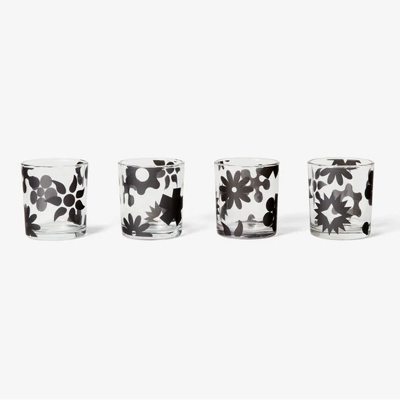 Dusen Pattern Glasses (black)