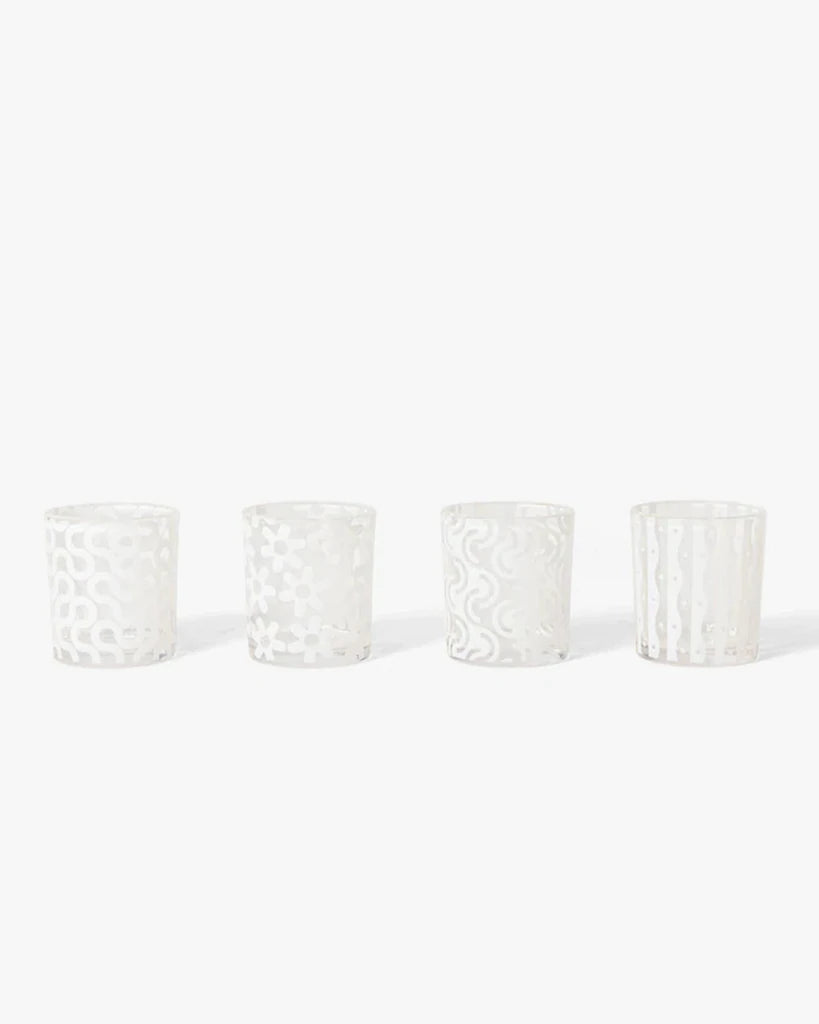 Gafas Dusen Pattern (blancas)