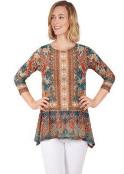 BLUSA AZUL VERDOSO VARIOS