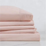 London Loft Leather Path Juego de Sábanas de 4 Piezas Color Blush