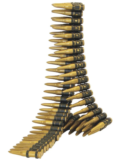 Cinturón de Balas Dorado