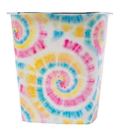 Bote de Basura Pastel Tie-Dye