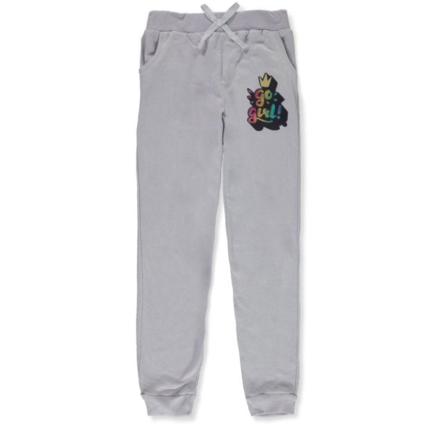 Pantalones de chándal de dos unidades con mensaje positivo