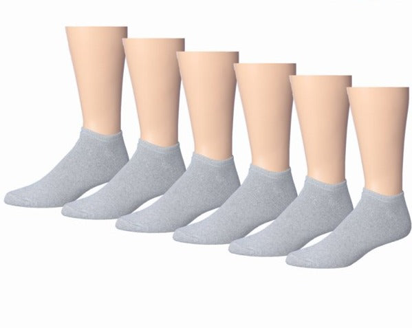 Calcetines tobilleros deportivos de algodón para hombre, paquete de 6 pares