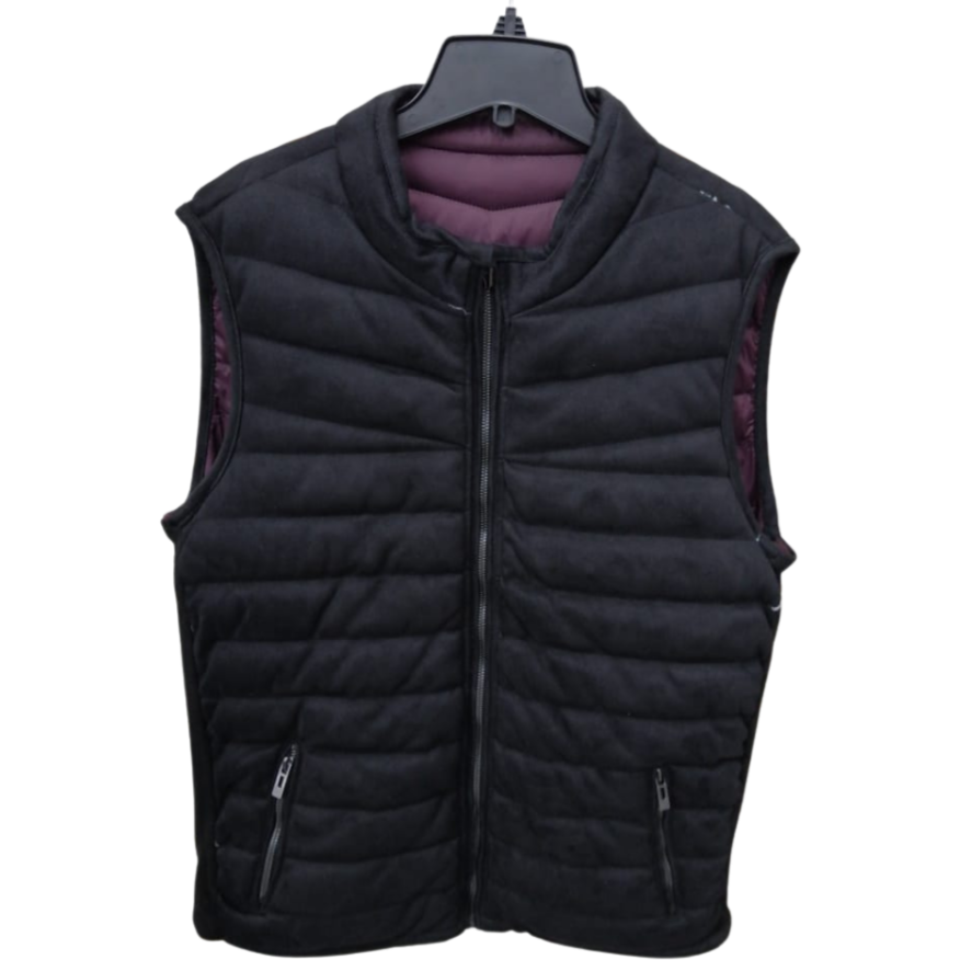 Chaqueta sin mangas Negra/Morada