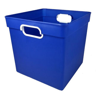 Cubo azul para clasificar