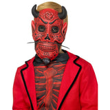 MÁSCARA DEL DIABLO DEL DÍA DE MUERTOS
