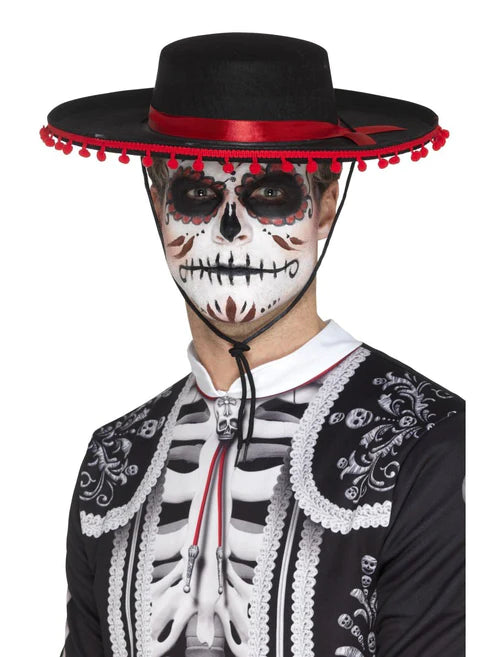 Sombrero de Señor del Día de Muertos