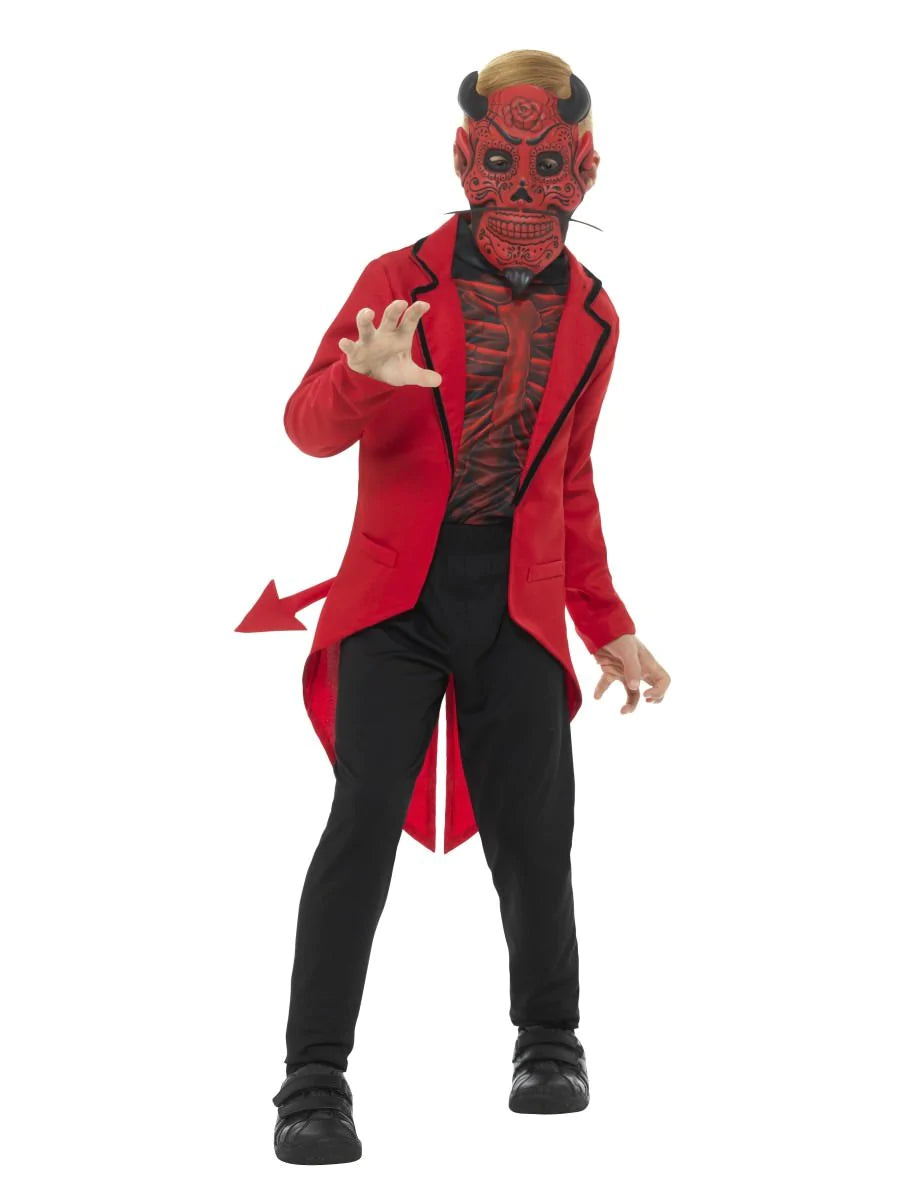 Disfraz de Lujo de Niño Diablo del Día de Muertos
