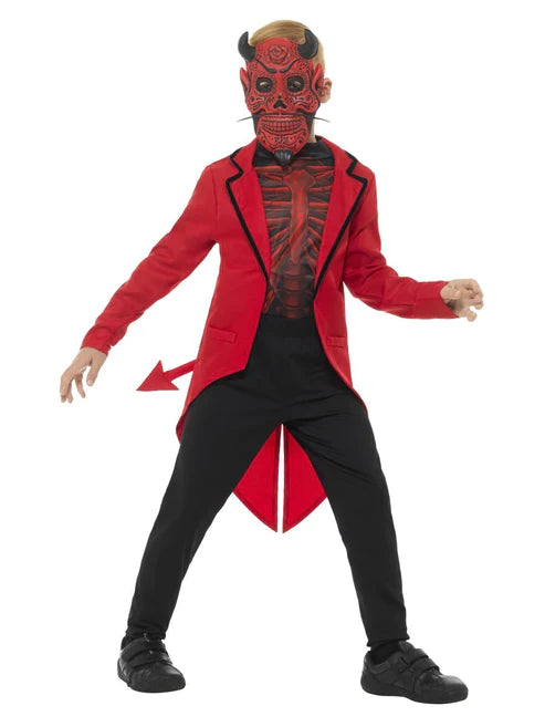 Disfraz de Lujo de Niño Diablo del Día de Muertos