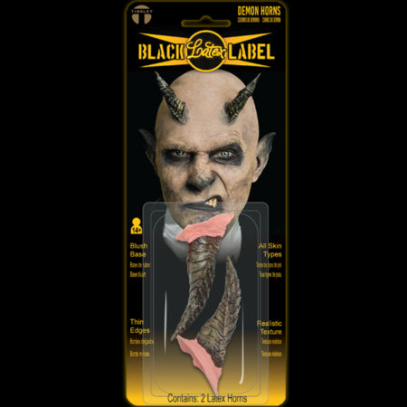 Cuernos de Demonio de Látex Black Label