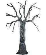 Árbol de pie con boca abierta